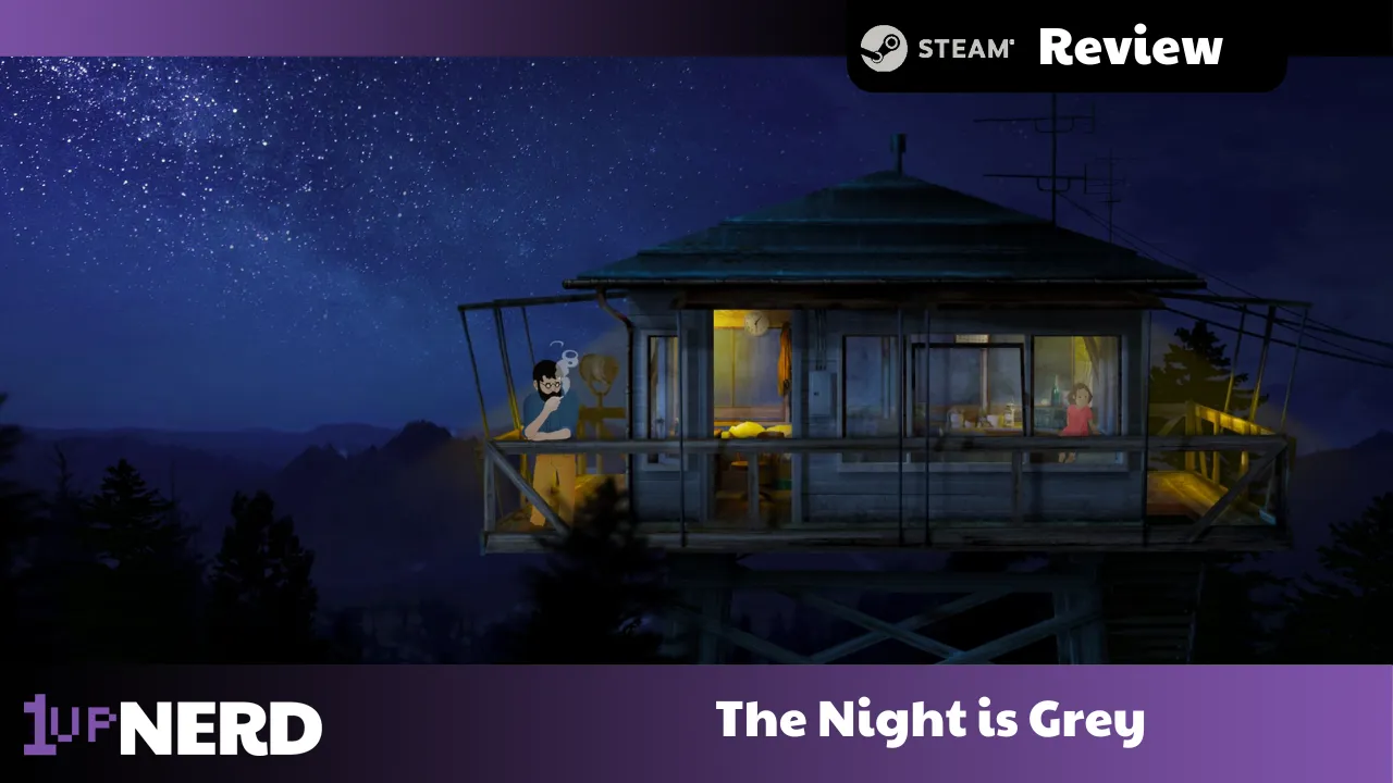 The night is grey review cover
